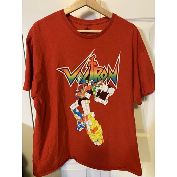 Voltron Men’s Sz‎ XL red short sleeve t shirt - Picture 3 of 7